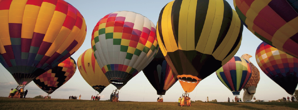 hot air balloon ride houston