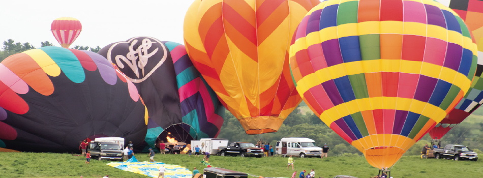 hot air balloon ride houston