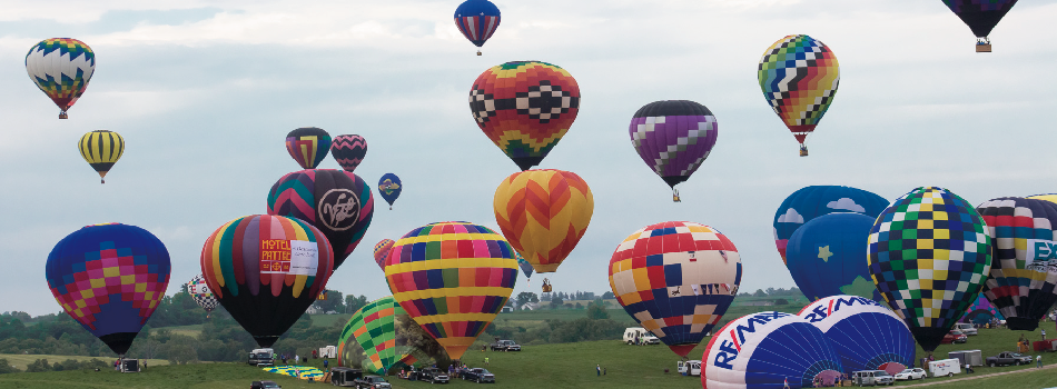 hot air balloon ride houston